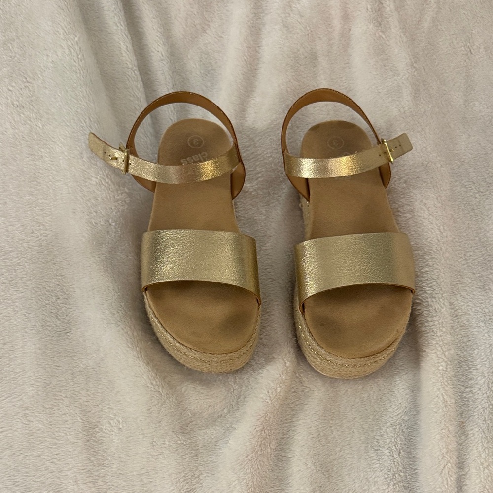 Art Class Gold Women's Sandals